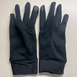 Adidas tech gloves smartphone touch screen tip black light weight black warm dry